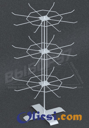 Стойка для брелков "Стикерок" на 24 крючка - изображение 1