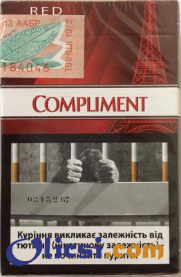 Сигареты оптом Compliment Red и Compliment blue (400$) - изображение 1