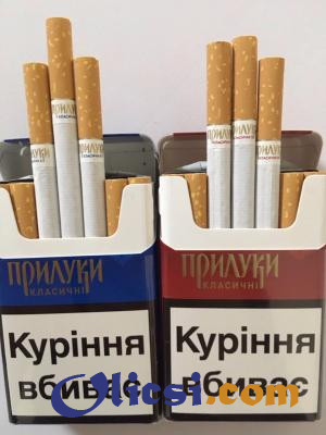 Сигареты мелким и крупным оптом Прилуки Синие и Красные (310$) - изображение 1