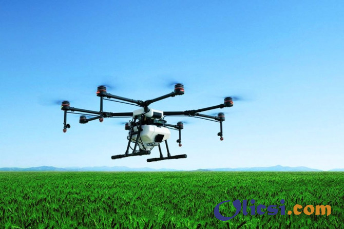 Авиахимработы дронами беспилотниками - авіахімроботи агродронами БПЛА