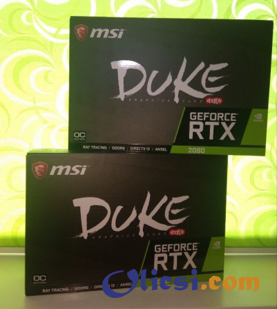 В Наличии. Видеокарта MSI GeForce RTX 2080 DUKE 8G OC - изображение 1